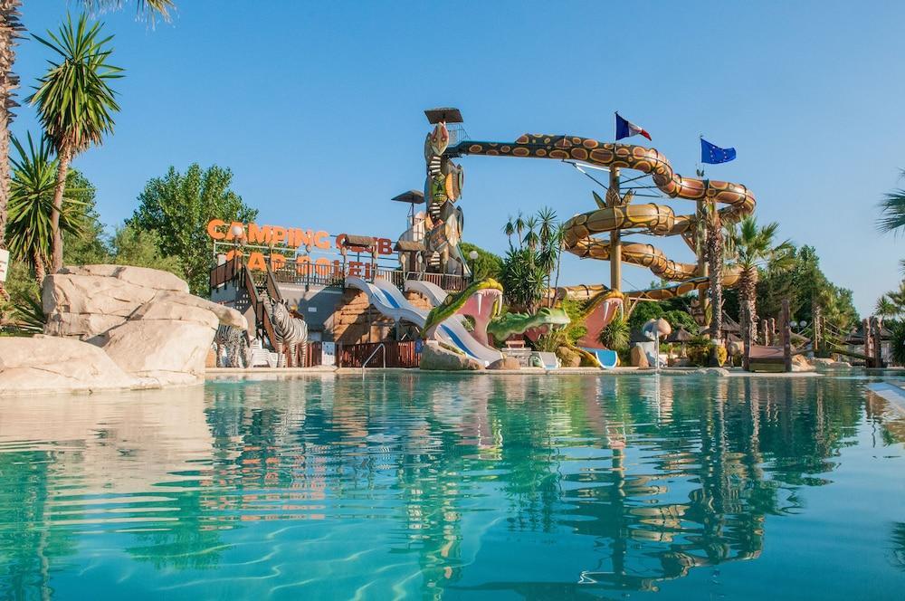Camping&Spa Cap Soleil Vias Exterior foto